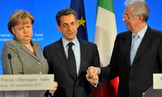 merkel-sarkozy-monti