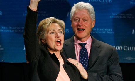 Hillary and Bill Clinton